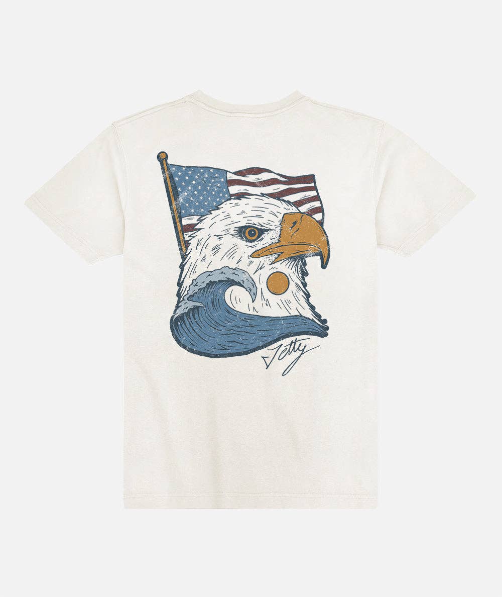 Land Of The Stoke Tee - White