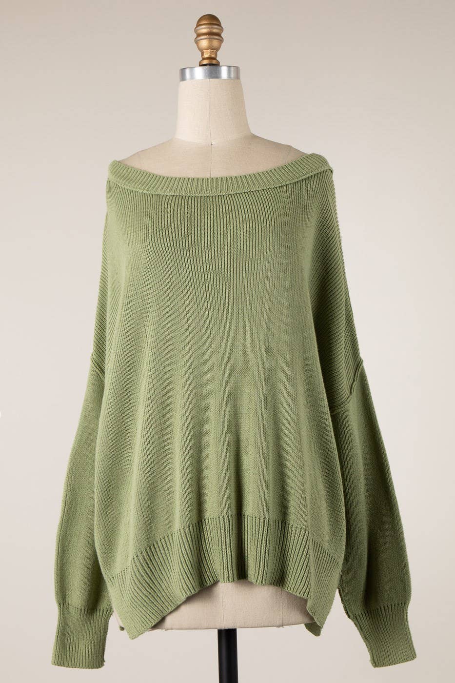 Inside Out Seam Knit Sweater