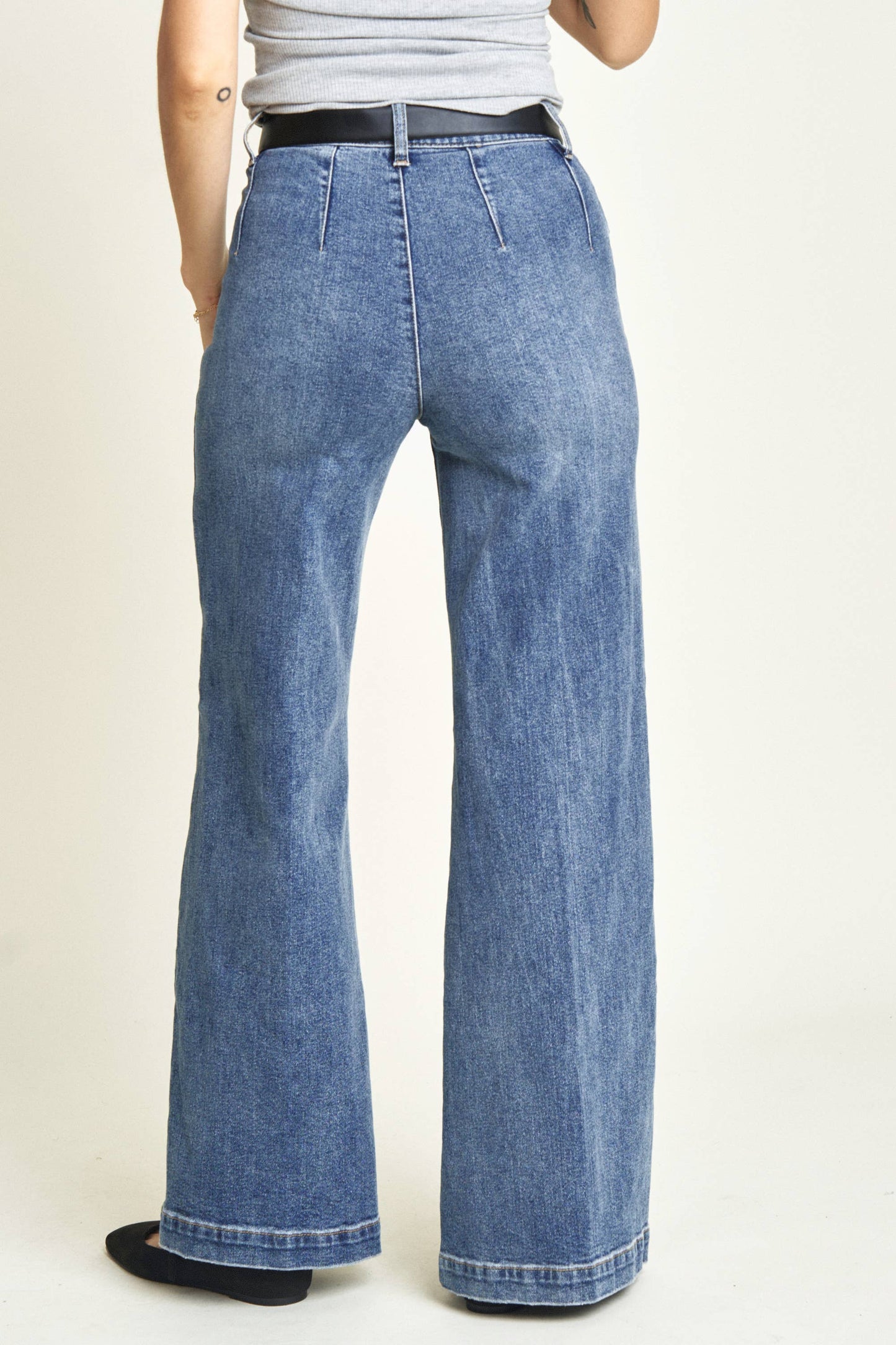 Campbell High Rise Traditional Vintage Worn