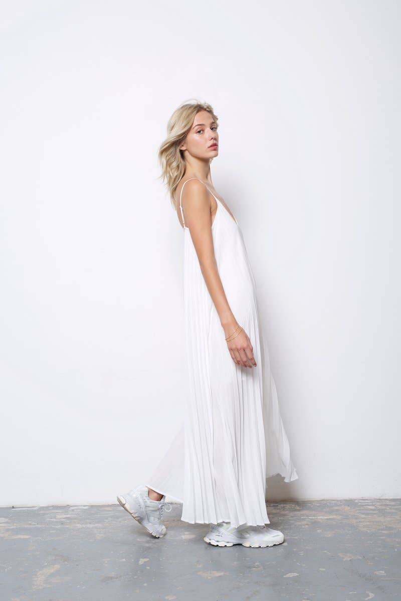 Lamu Spaghetti Strap Maxi Dress