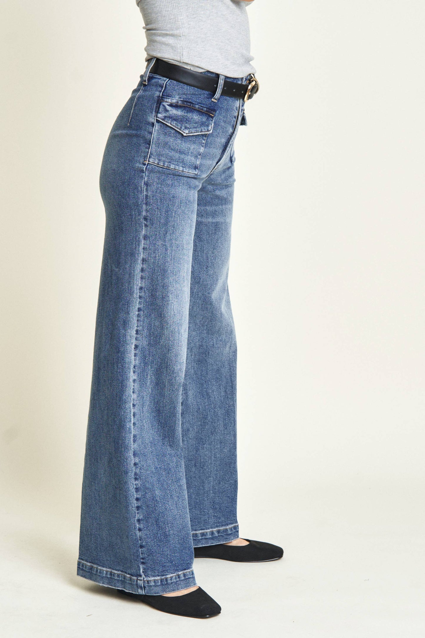 Campbell High Rise Traditional Vintage Worn
