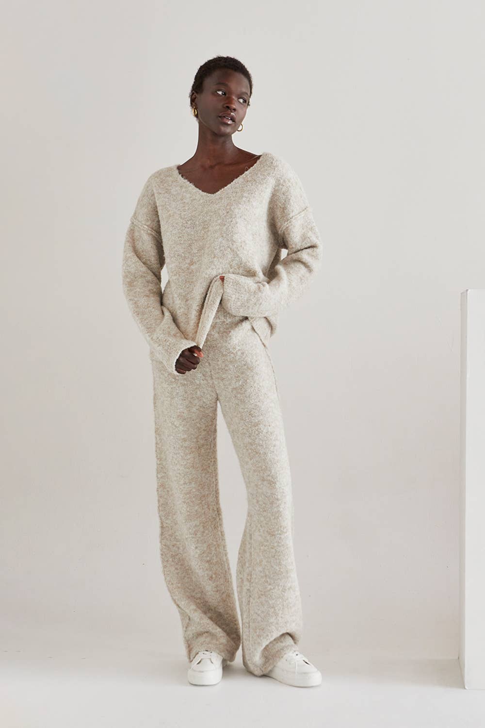 Xena Shearling Lounge Pullover