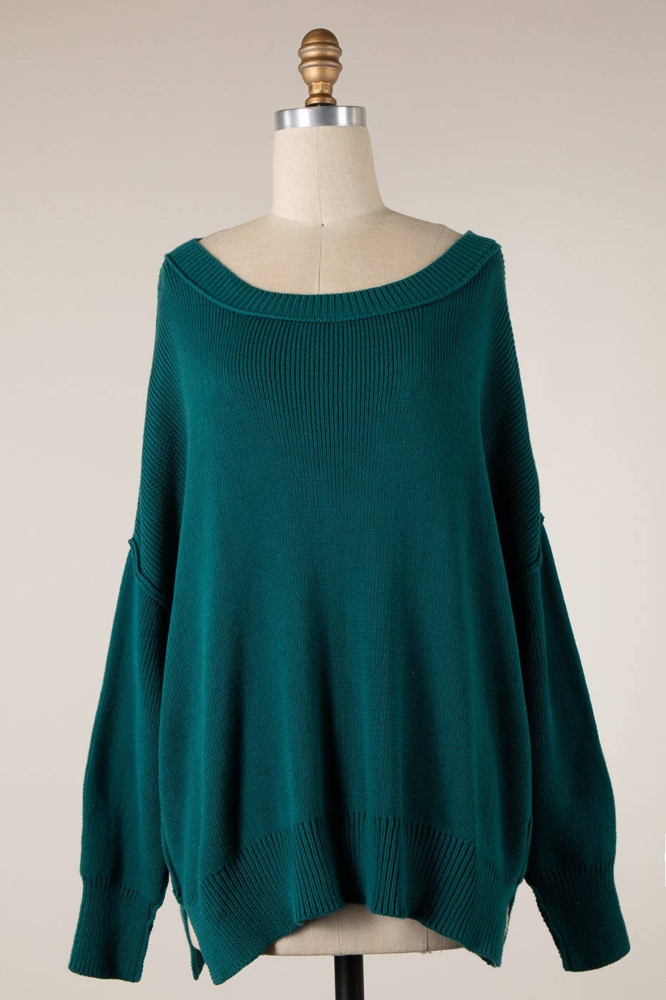 Inside Out Seam Knit Sweater