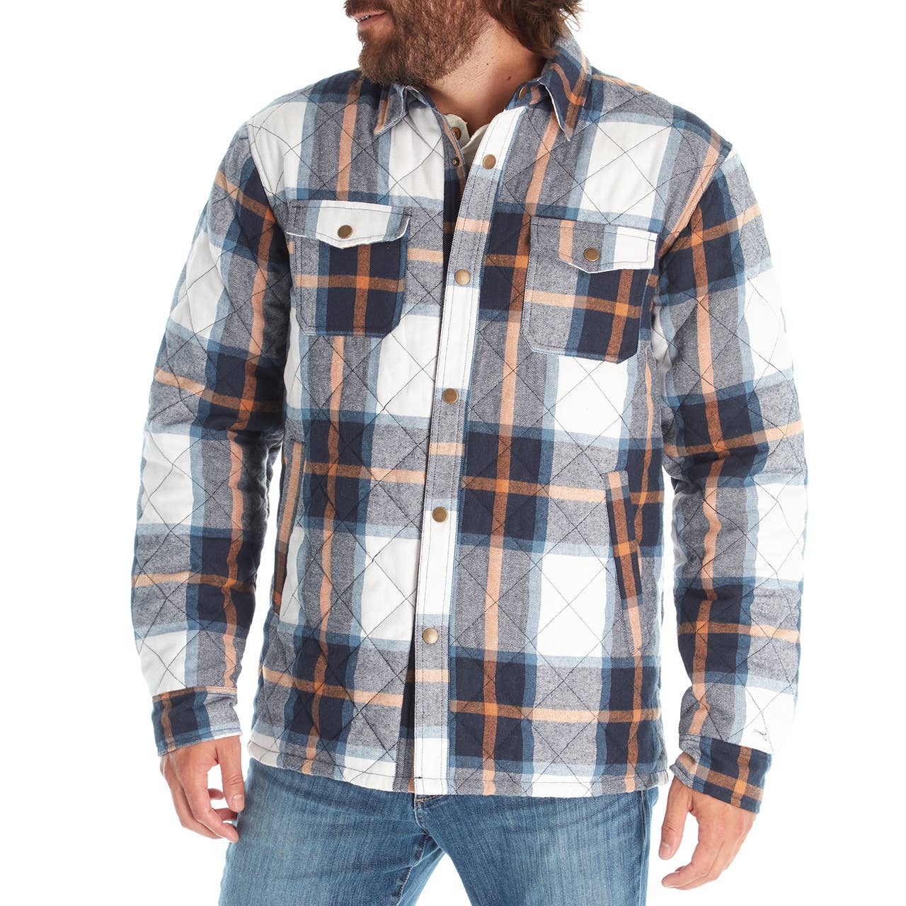 Noel Quilted Flannel Jacket