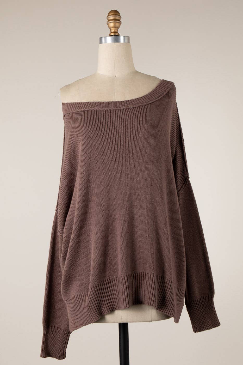 Inside Out Seam Knit Sweater