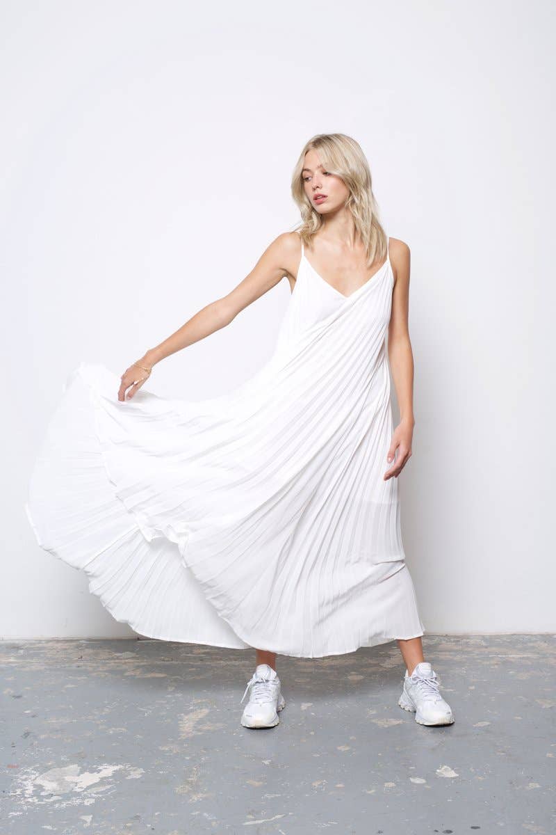 Lamu Spaghetti Strap Maxi Dress