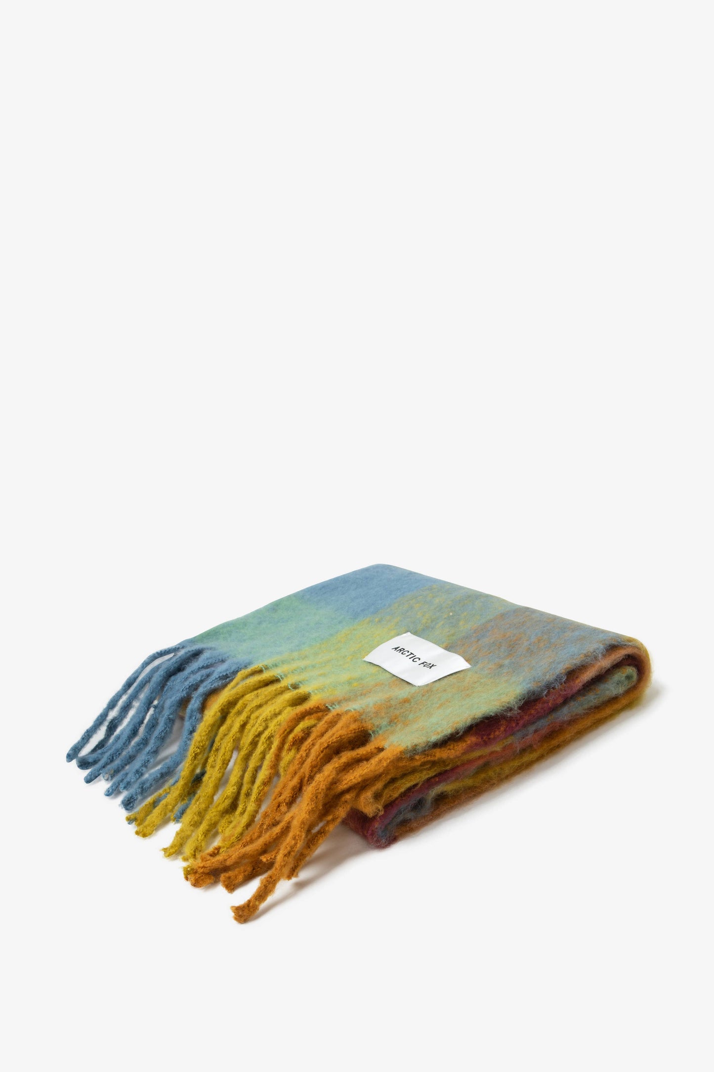 The Reykjavik Scarf - Yellow Check - AW23