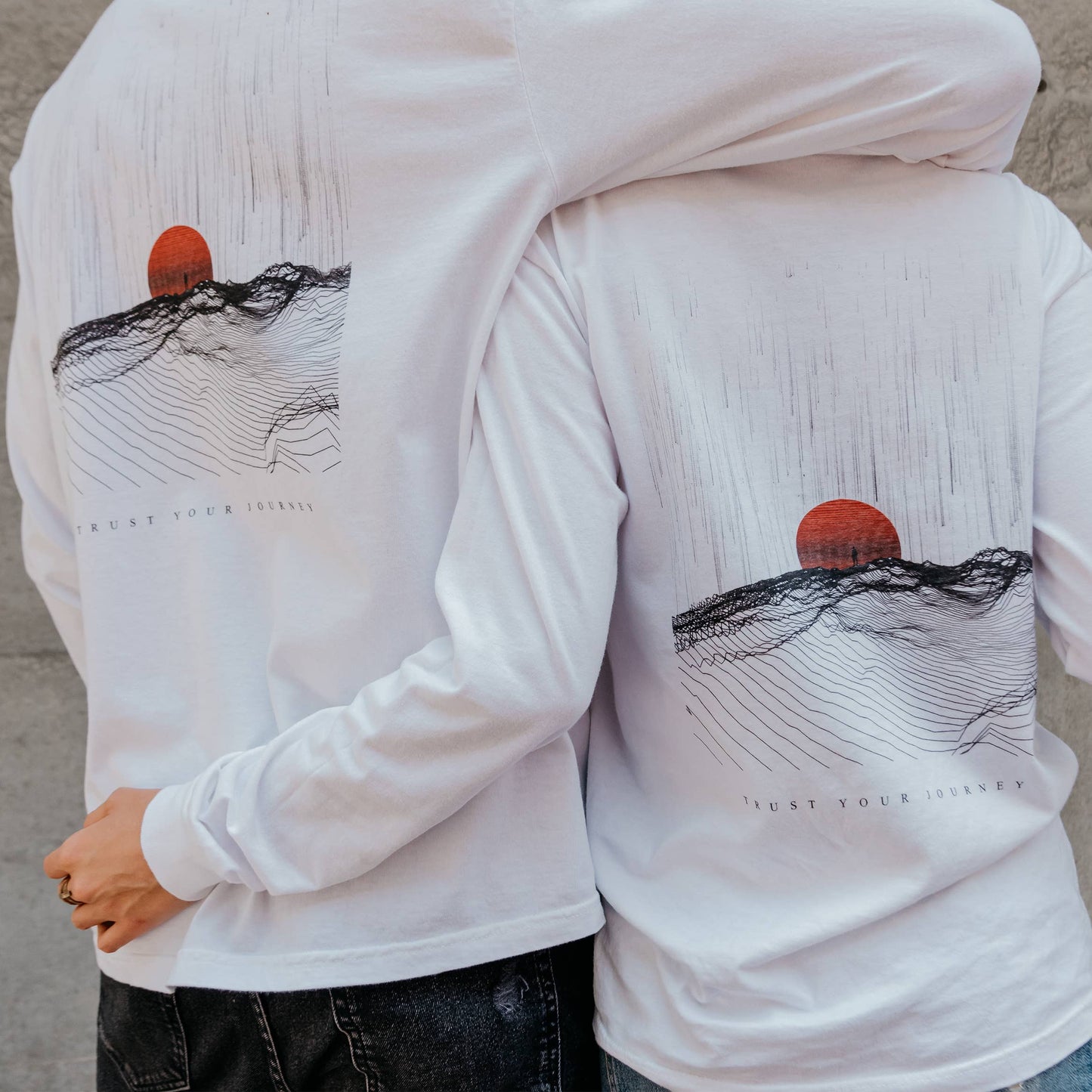Journey Unisex Washed Cotton LS