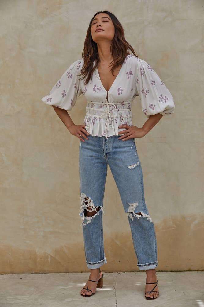 MONTANA FLORAL TOP