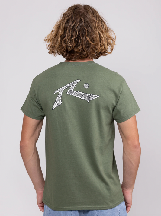 Closeout SS tee green