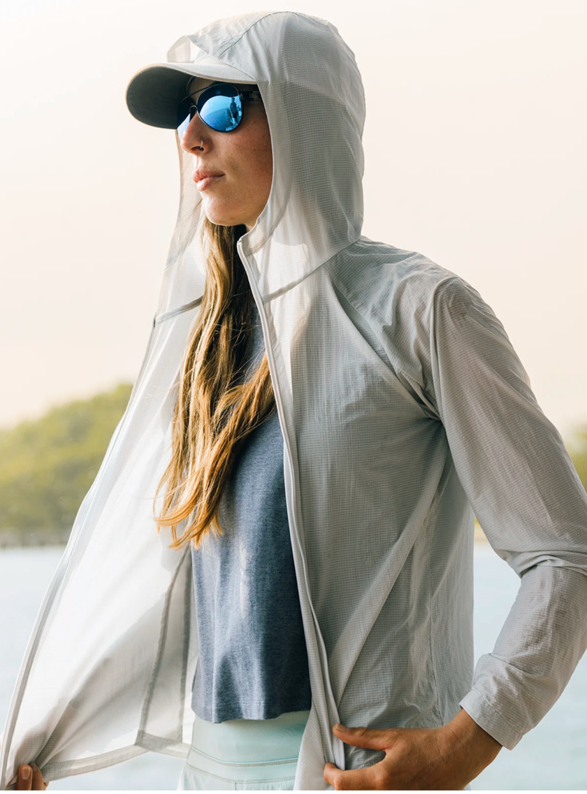 Women's Headwind Jacket-Light Grey