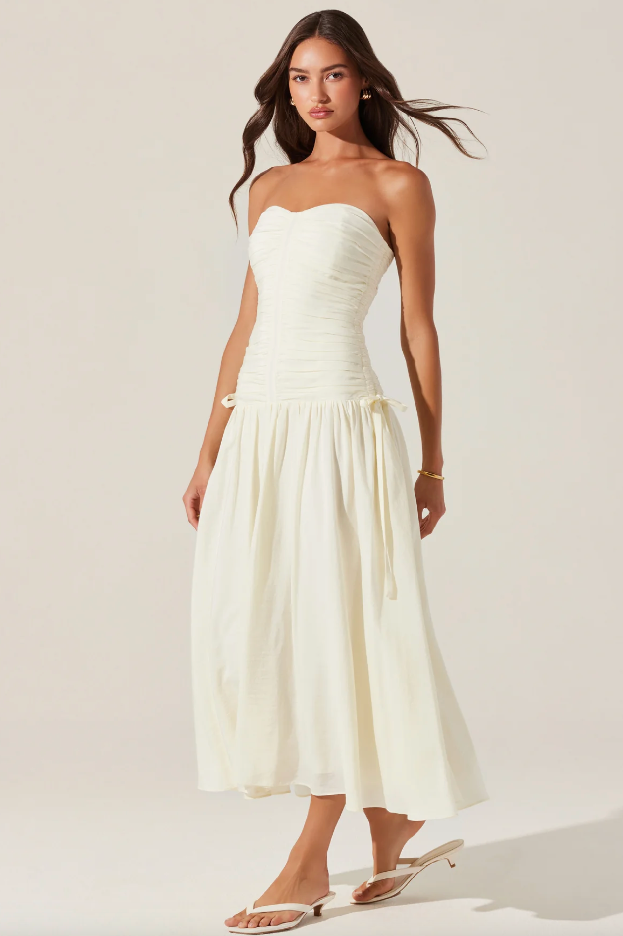 Zori Strapless Maxi Dress ASTR