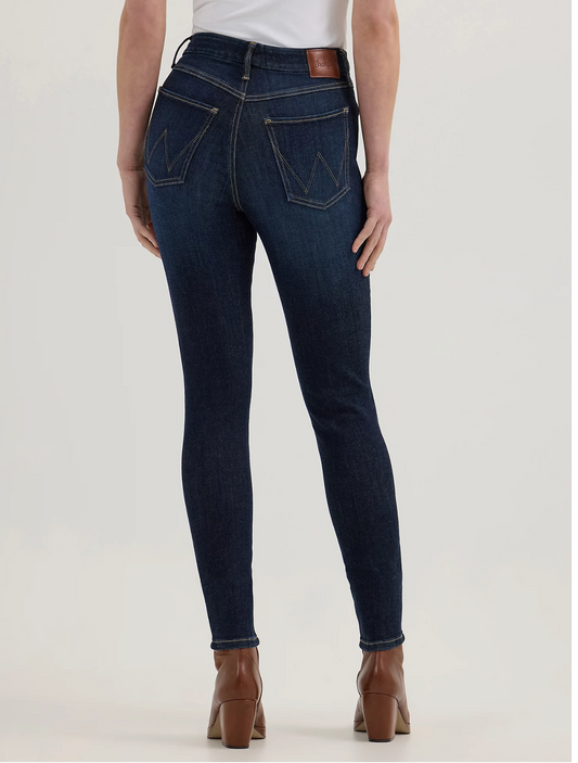 WOMEN'S WRANGLER BESPOKE HIGH RISE SKINNY JEAN - RAE