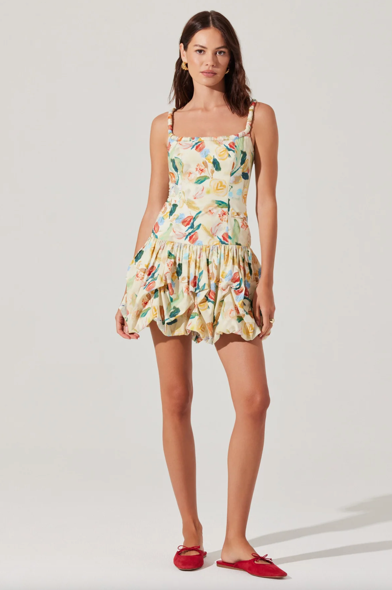 Keyla Drop Waist Bubble Dress
