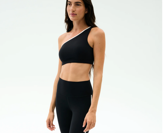 Amber Airweight High Waist 7/8 Black/White