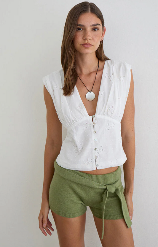 Yoshino Plunge Top
