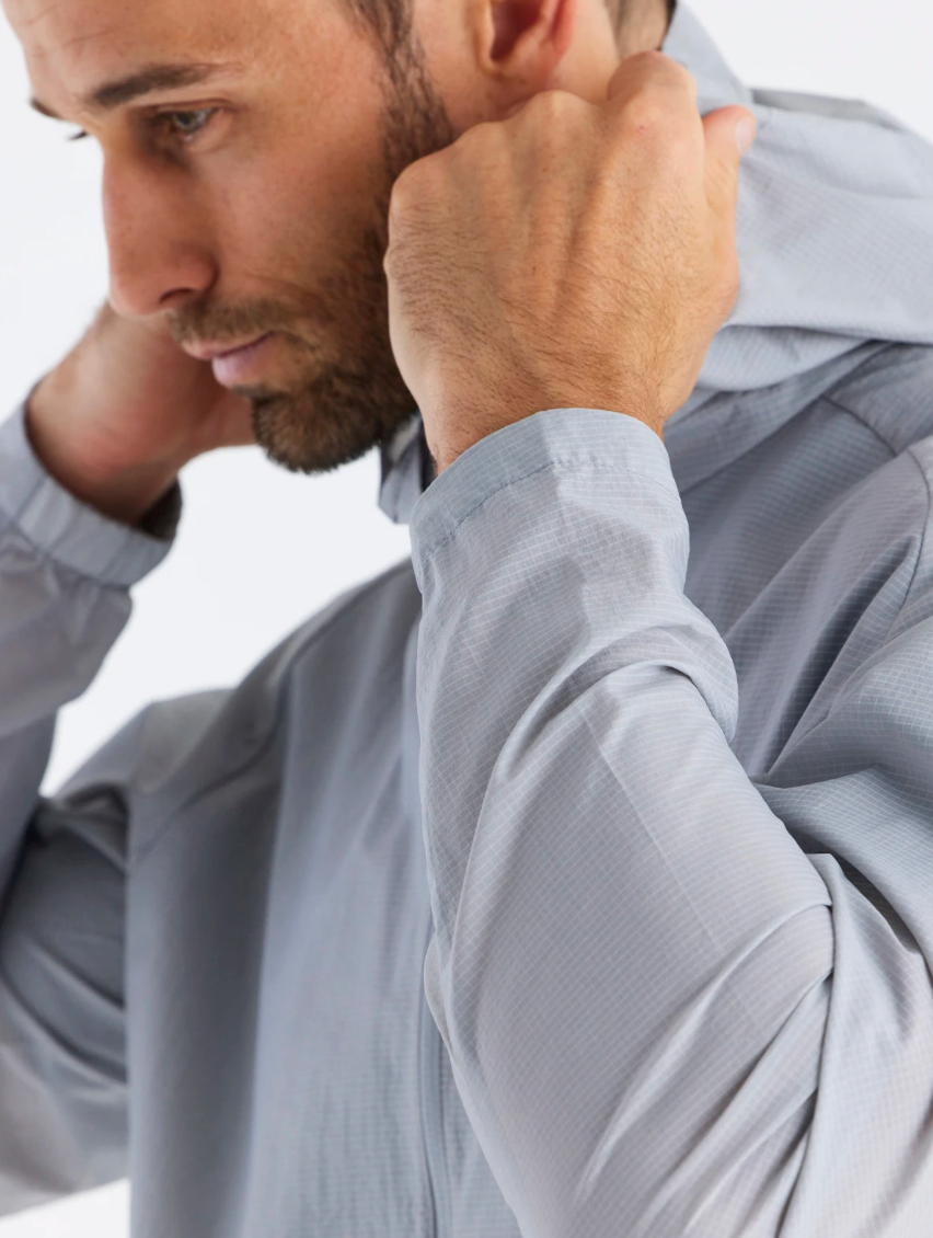 Men's Headwind Jacket- Aspen Grey