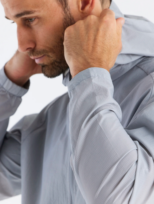 Men's Headwind Jacket- Aspen Grey