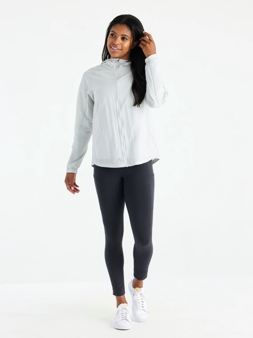 Women's Headwind Jacket-Light Grey