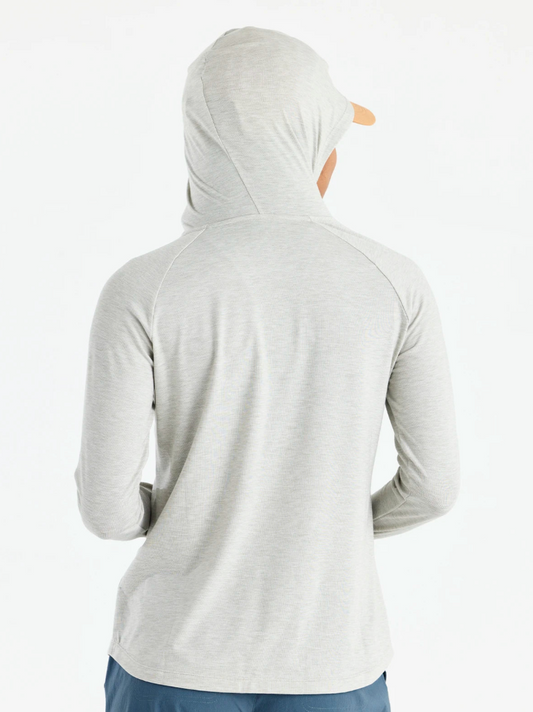 Women's Elevate Hoodie- Heather Sandstone