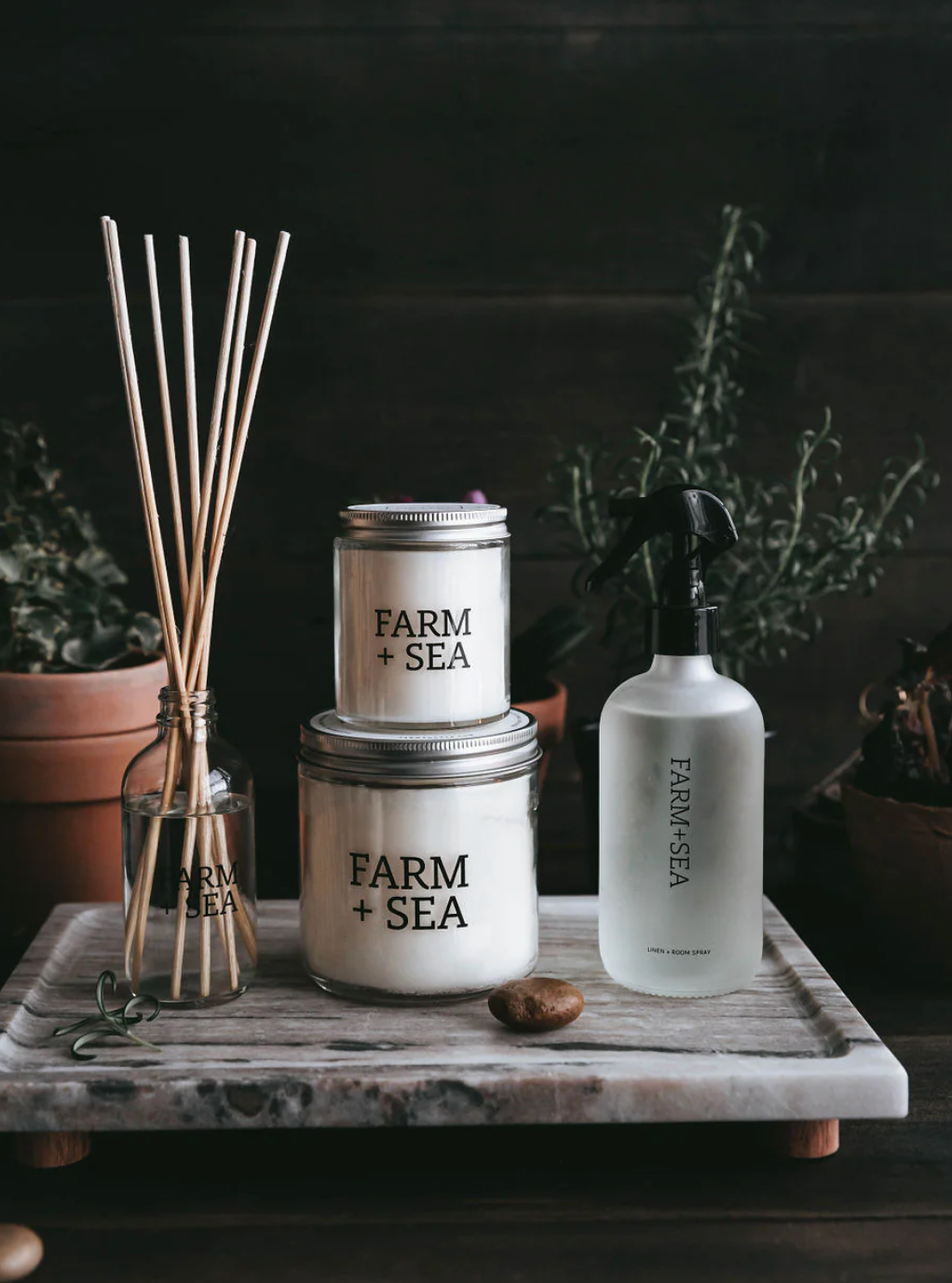 Farm + Sea Classic Candle Large