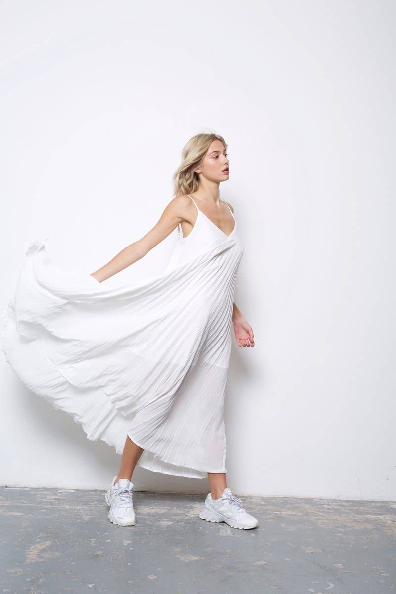 Lamu Spaghetti Strap Maxi Dress