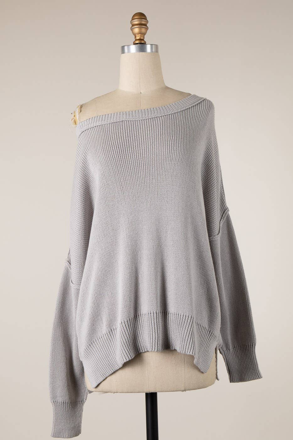 Inside Out Seam Knit Sweater