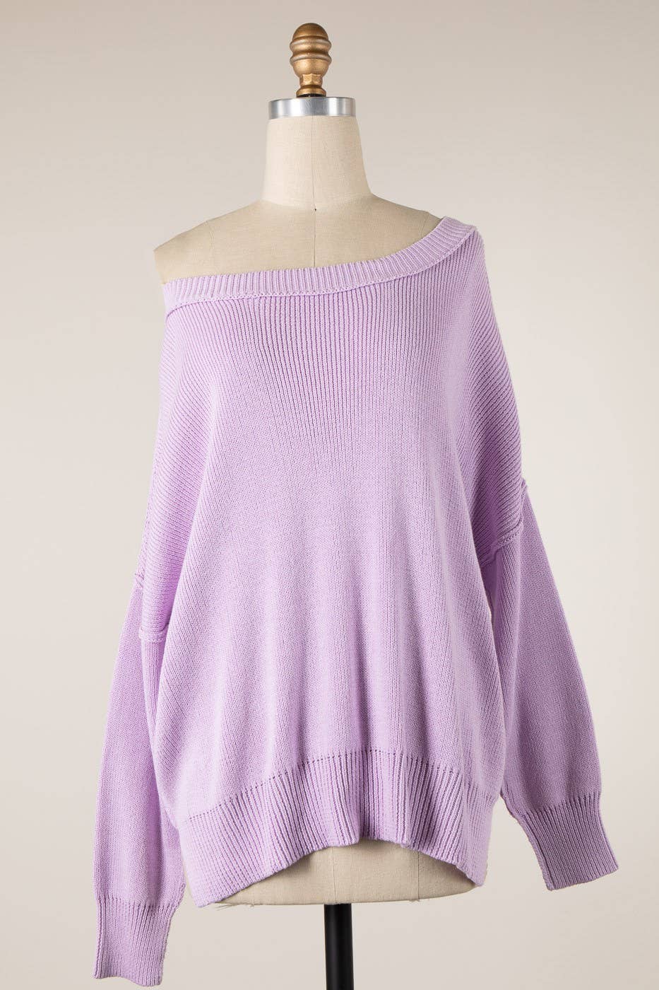 Inside Out Seam Knit Sweater