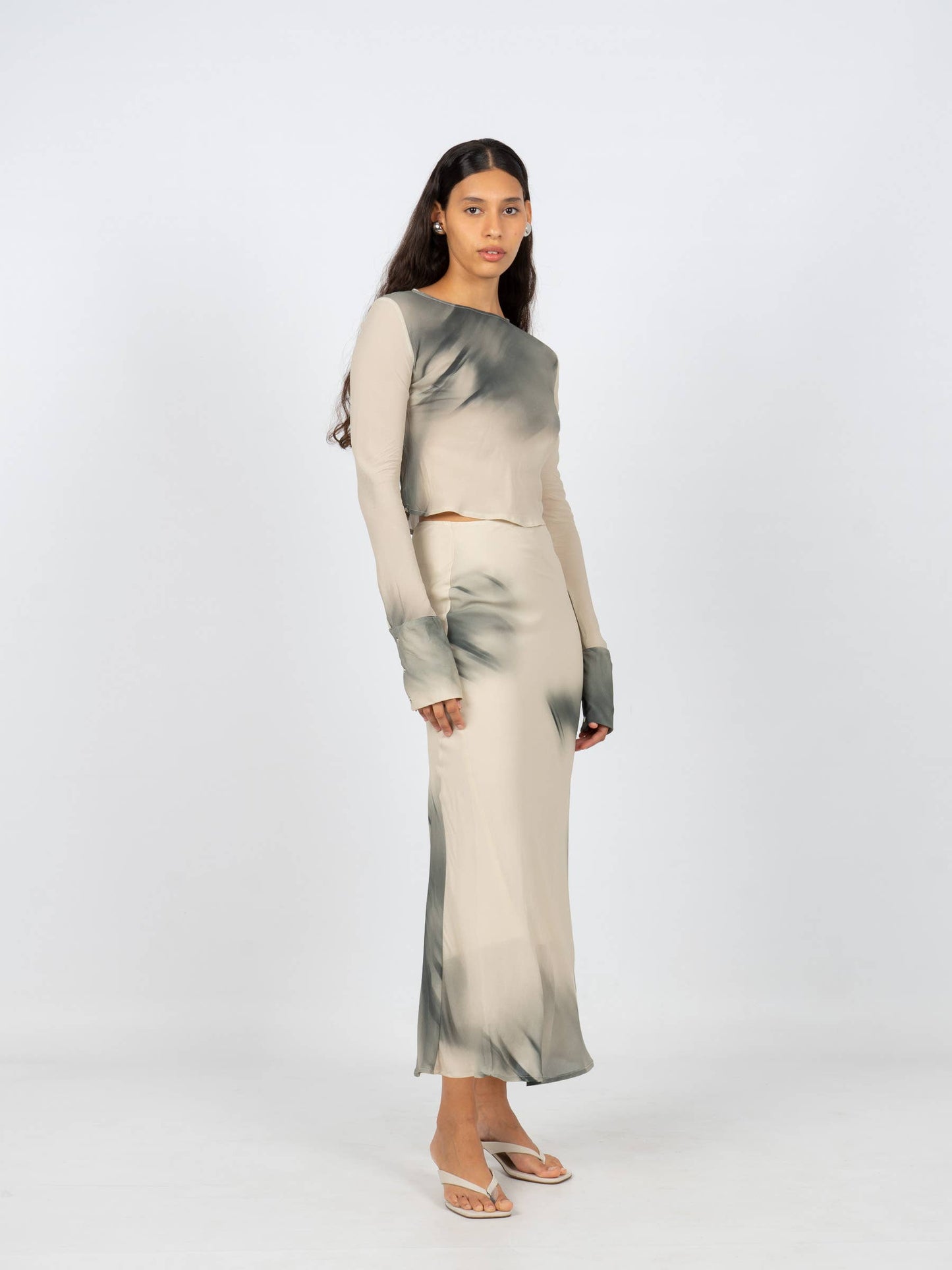 Hereafter printed skirt