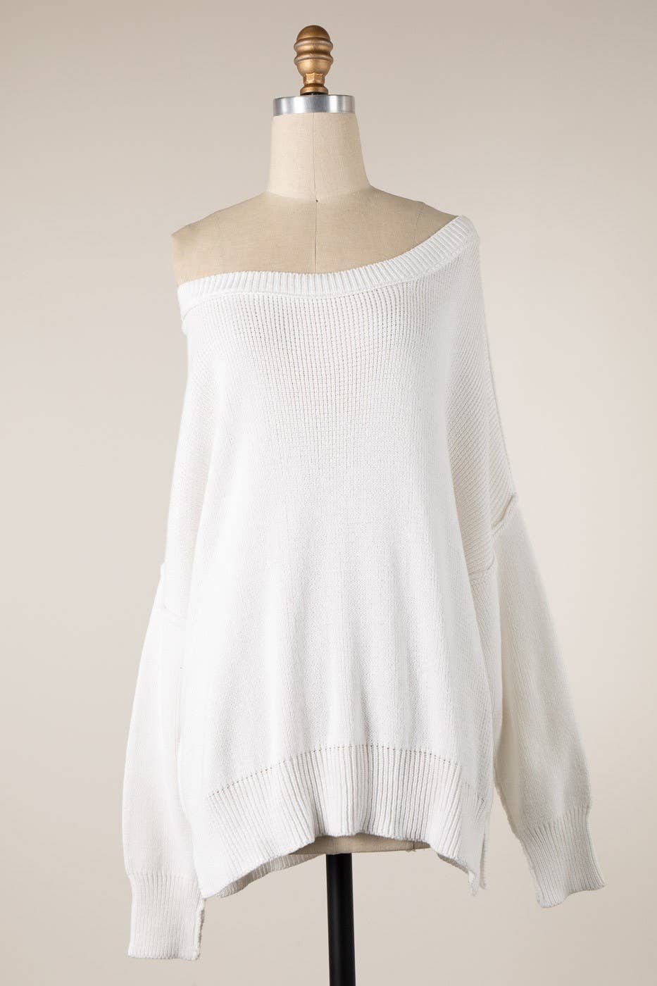 Inside Out Seam Knit Sweater