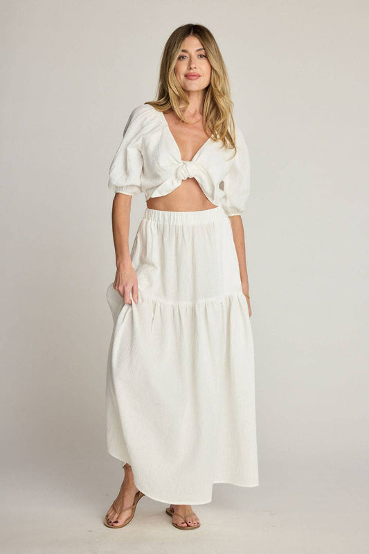 Cleo Skirt - Ivory