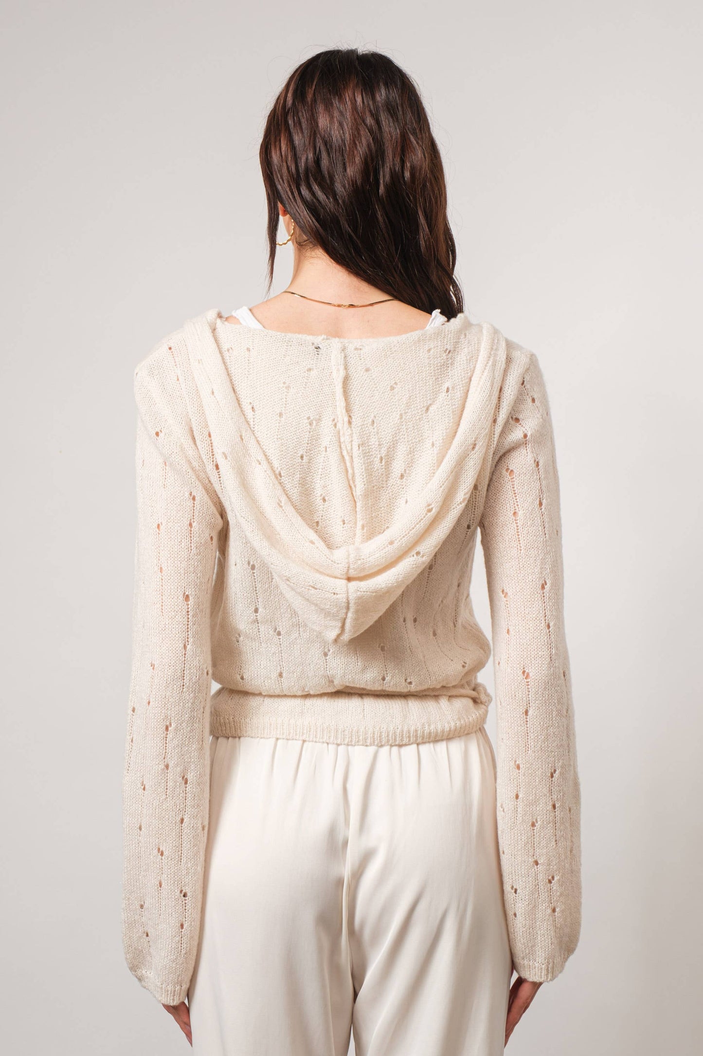 Simi Hooded Wrap Cardigan