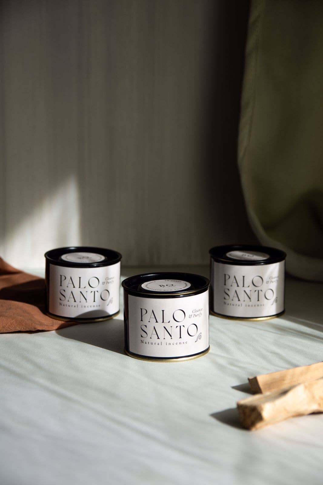 Palo Santo Incense Cones Tin