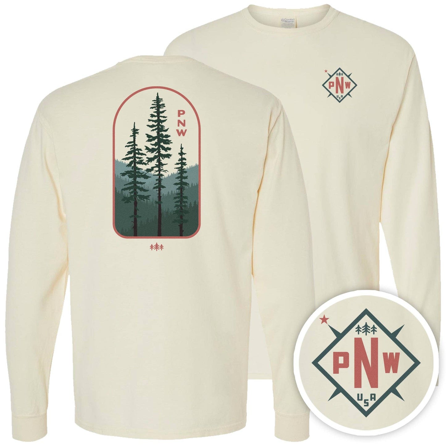 Pacific Northwest Garment Dyed Long Sleeve