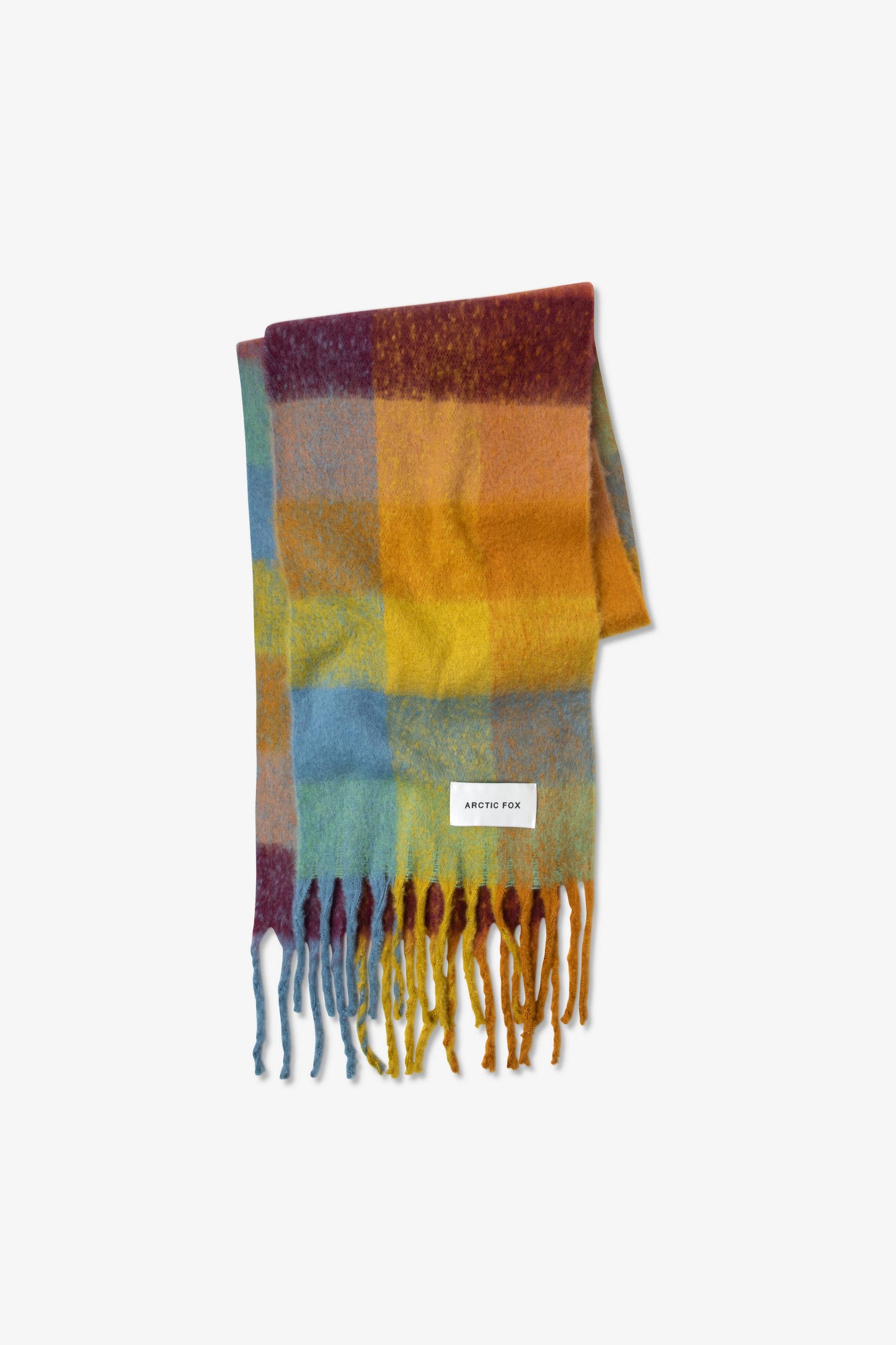 The Reykjavik Scarf - Yellow Check - AW23