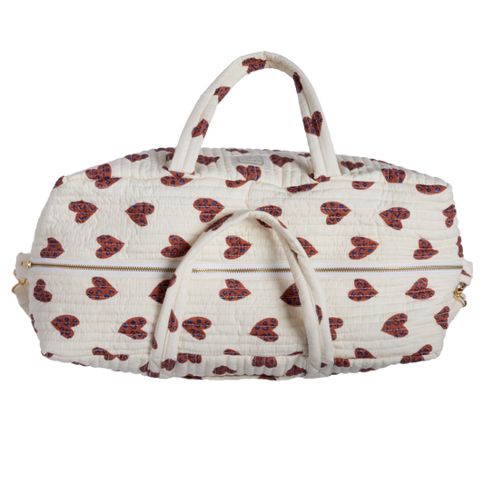 CABAS BAG COEUR SAUVAGE ECRU