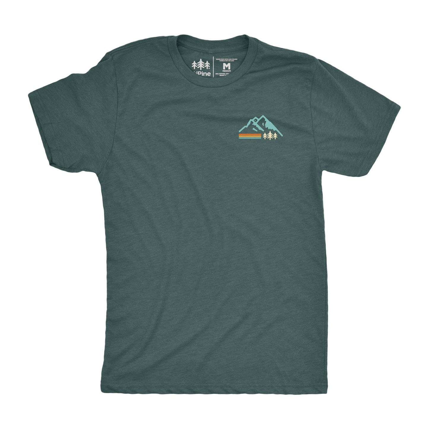 Retro Mountain CloudFit Tee