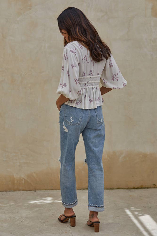 MONTANA FLORAL TOP