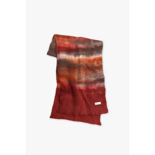 The Reykjavik Scarf in Momiji Dusk - Hand Dyed - AW22