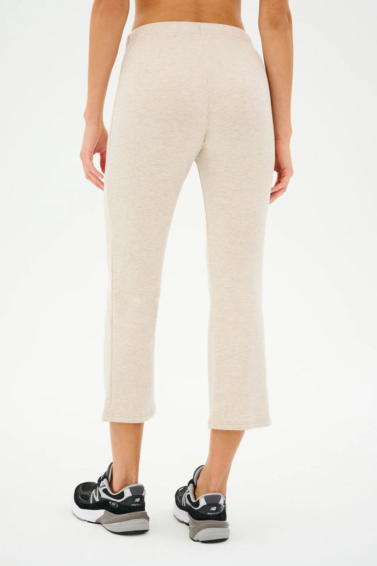 BROOKS FLEECE CROPPED FLARE