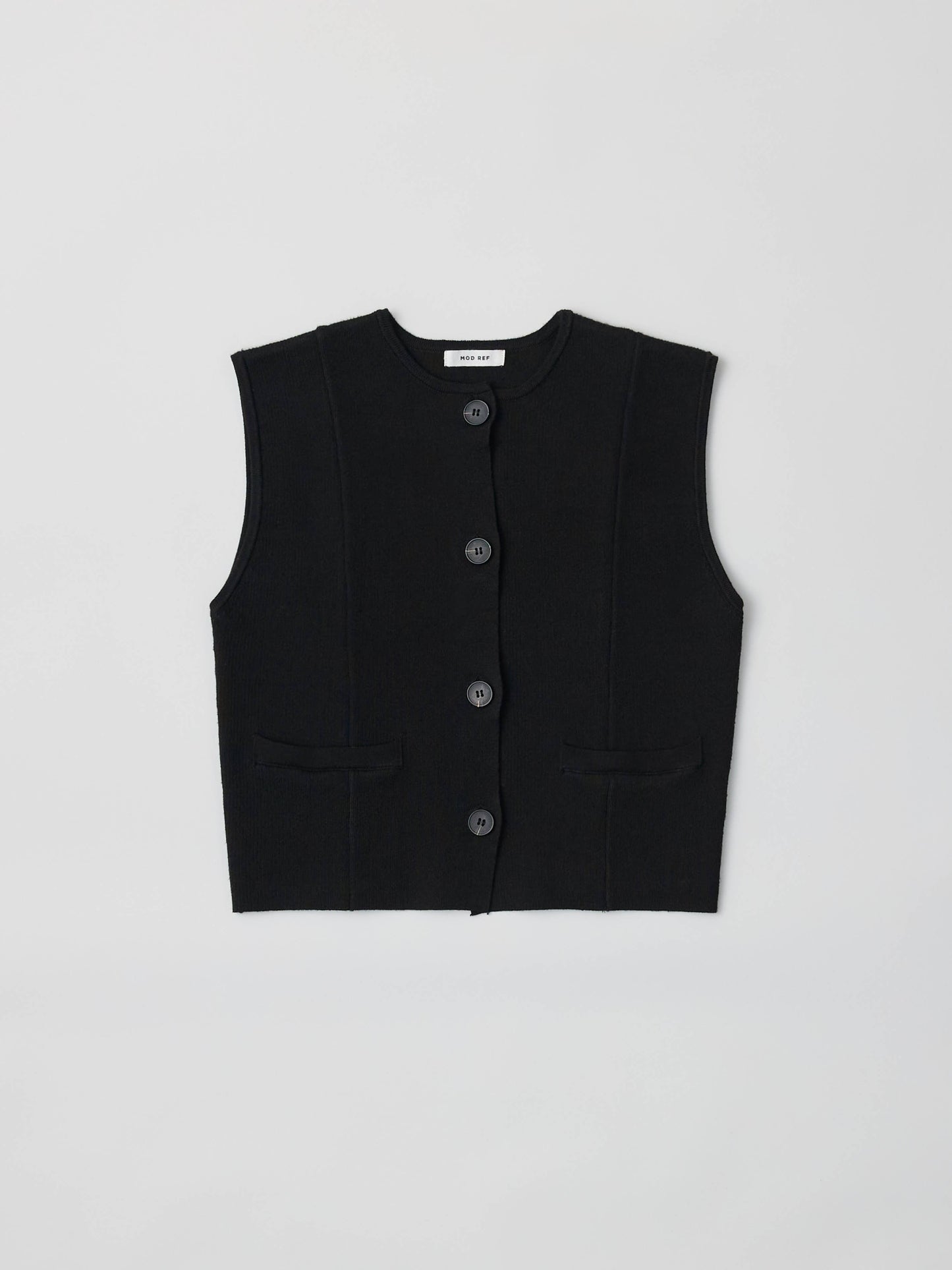 The Karla Vest | Button-Down Sweatar Vest