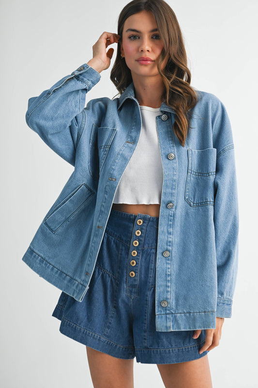Utility Denim Jacket