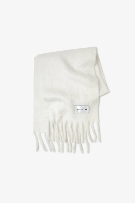 The Stockholm Scarf - 100% Recycled - Polar White - AW23