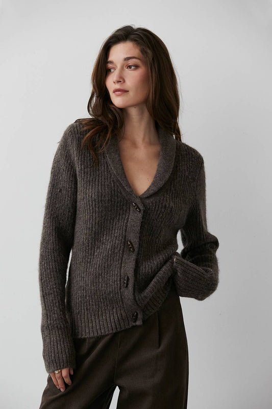 Vianna Shawl Neck Sweater Cardigan