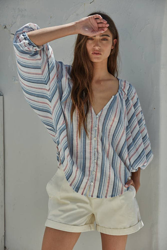 SKYLER STRIPE TOP