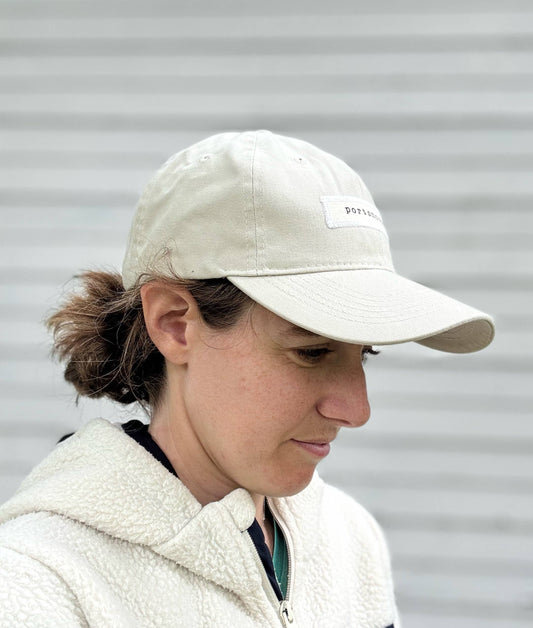 Hand Stamped Cap - Stone