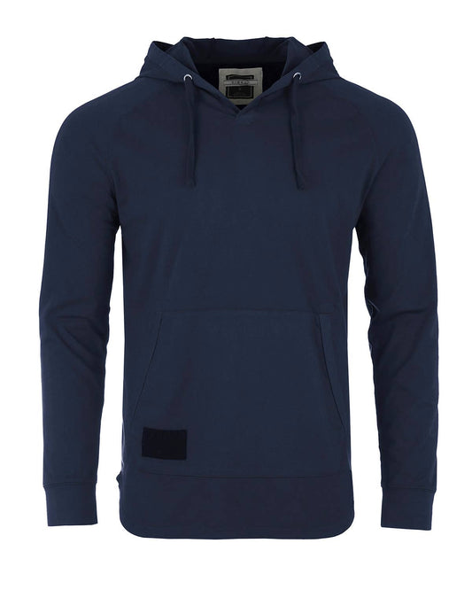Pigment Dye Casual Long Sleeve Hoodie Henley