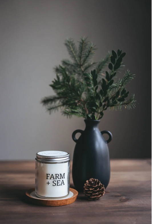 FARM + SEA CANDLE - APPLEWOOD