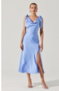Allexina Dress- SKY BLUE