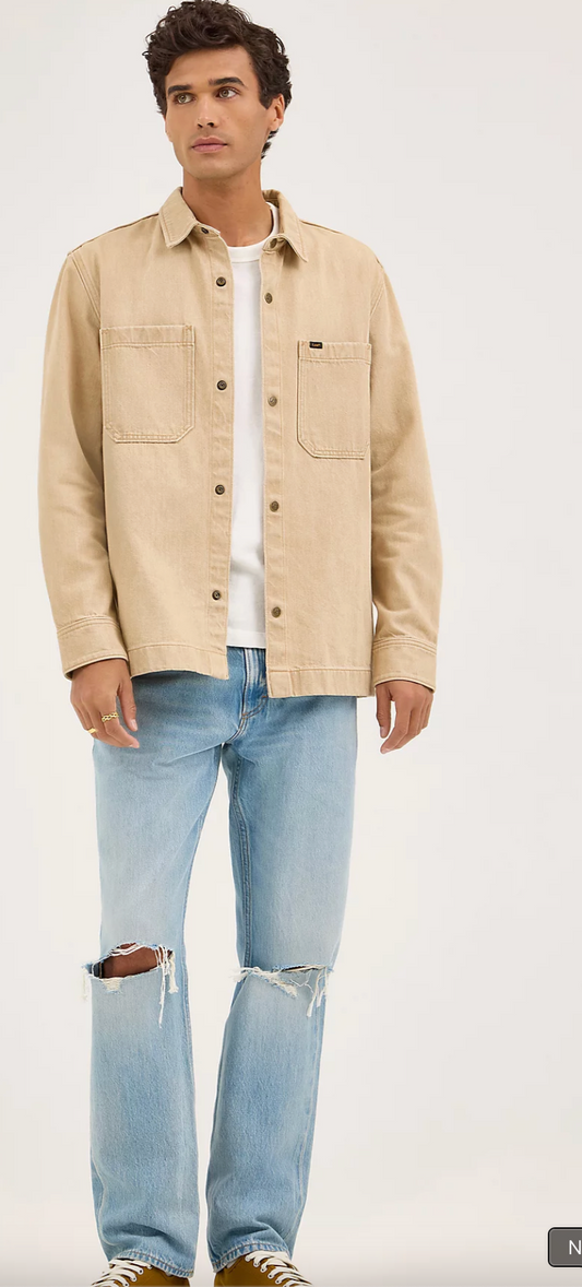 MEN'S DOUBLE POCKET SNAP FRONT OVERSHIRT